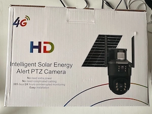 Camera supraveghere 4G cu panou solar si card SIM aplicatie mobil