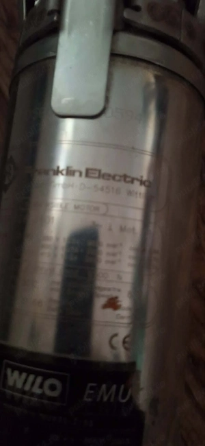 pompa wilo submersibila trifazata