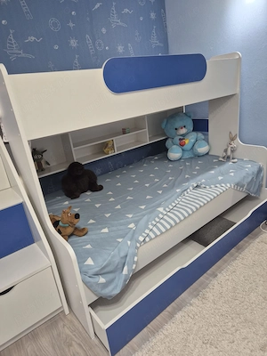 Pat suprapus pt copii in stare perfecta ,foarte robust