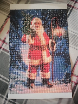 tablou cu diamante fără ramă 