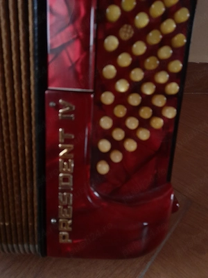Acordeon Armonica Harmonica cu butoane - imagine 2