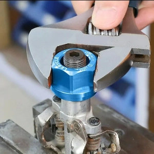 Cheie ax pedale bicicleta mtb Shimano 10 dinți 10T aliaj aluminiu service cursiera  - imagine 6