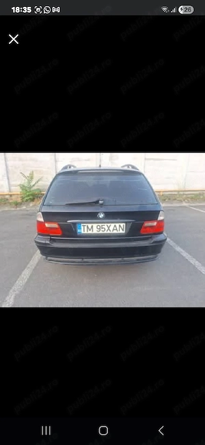 bmw e46 inscris fiscal automat 2.0 diesel., atentie ! pierde ulei !