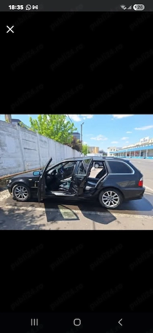 bmw e46 inscris fiscal automat 2.0 diesel., atentie ! pierde ulei ! - imagine 4