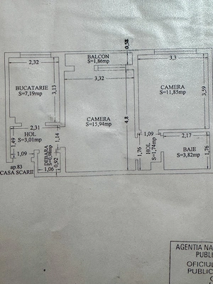 Apartament 2 camere Tomis 2.