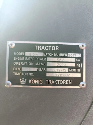 tractor cu doar 335h - imagine 4