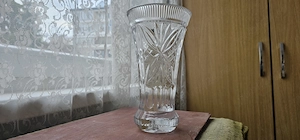 Vaza mare cristal RDG,noua,anii 1970-1980