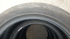 set 4 anvelope vara 235/45/18 Hankook  + 7 mm , DOT 2421 - imagine 5