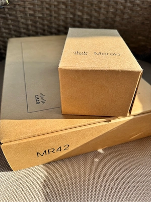 Access Point Cisco Meraki MR42-HW cu adaptor Cisco 