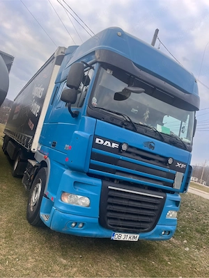 Daf Xf 105 Ate schmitz prelata cimentruc feldbinder - imagine 3