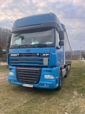 Daf Xf 105 Ate schmitz prelata cimentruc feldbinder - imagine 5