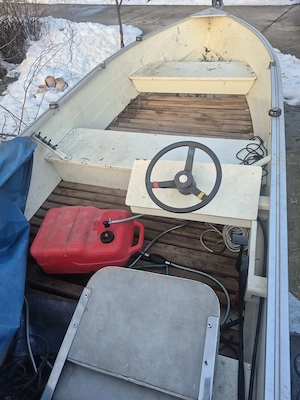 Barca aluminiu Canadian Italmarine 434