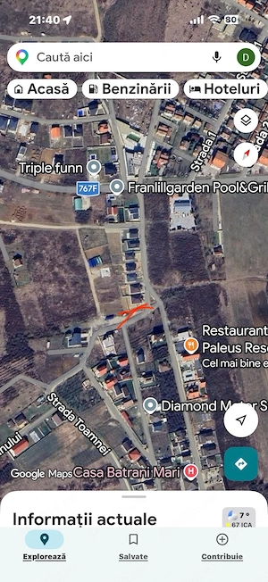 Vând teren zona Paleus Resort 640 mp, la 100 m de asfalt - imagine 5