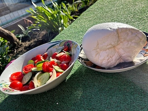 Vând brânză de capră naturală 