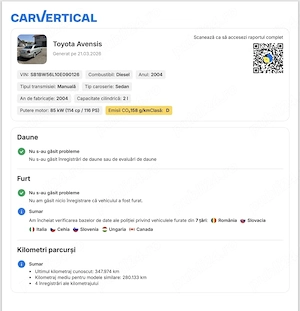 Toyota Avensis 2.0 D4D T25 - imagine 7