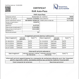 Toyota Avensis 2.0 D4D T25 - imagine 8
