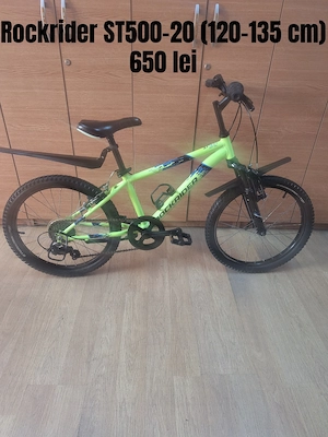 Bicicleta MTB Rockrider ST500 20 (6-9 ani) - imagine 2