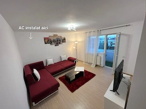 Inchiriez apt. 2 cam, decomandat, 59 mp, Metrou Dimitrie Leonida. Loc de parcare inclus. Comision 0%