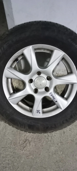 roti jante aliaj16+cauciucuri iarna  - imagine 4