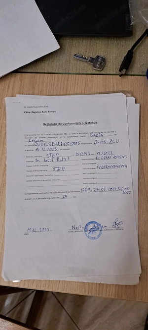 Dacia Logan Model LAUREAT, 2010, negru, Editie limitata ( Limited Edition ) - imagine 10