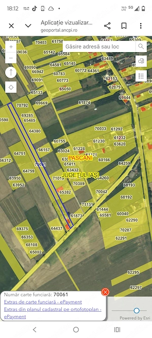 Vând teren intravilan Pascani 