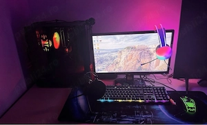 vand pc+set de joc pret negociabil