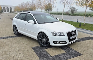 Audi A3 2.0 Tdi Stronik Sline Panoramic - imagine 5