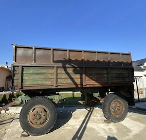 Vând remorcă auto 5t făcută pt 7t - imagine 2