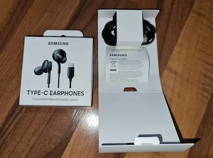Casti originale Samsung AKG USB C Note10 20 S20 S21 S22 Plus S23 S24 S25 S26 Ultra Z Fold Flip - imagine 3