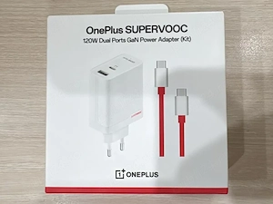 Incarcator original OnePlus SUPERVOOC Gan 120W + cablu usb C 12 13 14 15 