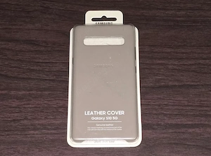 Husa piele originala Samsung Leather Cover Galaxy S10 5G G977