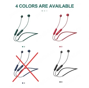 Casti neckband wireless bluetooth originale Lenovo pentru telefoane Samsung Apple Honor OnePlus - imagine 3
