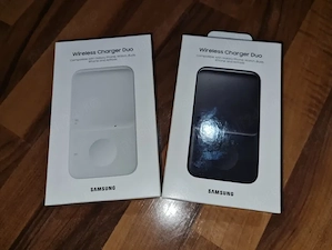 Incarcator wireless original Samsung Charger Duo Buds iPhone Airpods