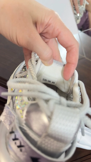 Adidasi Gryxx gri metalizat