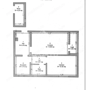 Apartament cu 2 camere de vanzare, cu boxa zona Cetatii, in Timisoara - imagine 9