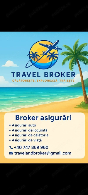    Broker turism & asigurări   Travel Broker   