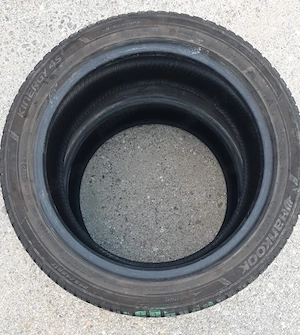 2 anvelope 225/45/17 Hankook 7 mm  - imagine 3