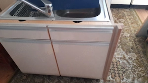 Mobila bucatarie,hota,chiuveta cu baterie  - imagine 2