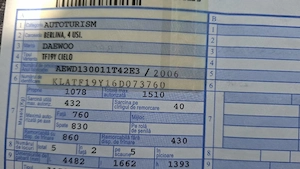 Daewoo cielo 2006  95.000km - imagine 6