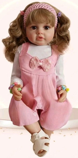 Păpușă reborn, nouă, 55 cm