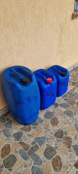 Canistra platic 20L - 30L - 60L