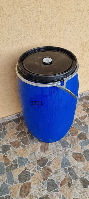 Butoi 220 L cu buson + cerc