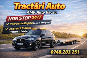 Tractări Auto Bacău NON-STOP