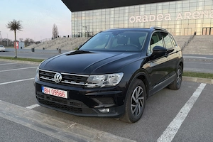 VW Tiguan, an 2019, 2.0 TDI   150 CP, cutie automată DSG, navi mare, camera, carlig de remorcare