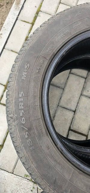 Anvelope 185 65 15 iarna in stare foarte bună  2019 - imagine 3