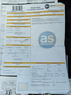 Opel Corsa D 1.4i 2012 Euro 5   Carte service Garantie Rate - imagine 10