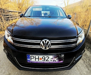 VW Tiguan 2015 2.0 TDI DSG 4Motion Panoramic Navi Cârlig - imagine 3