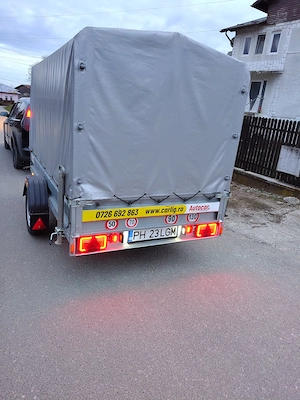 Vand remorca auto 750 kg ZASLAW - imagine 2