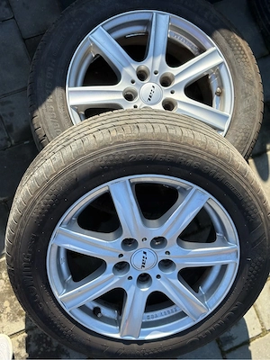 Jante aliaj R16 Rial+ cauciucuri de vară - imagine 4