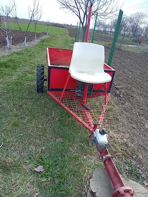 ansamblul motocultivator cu remorca  - imagine 4